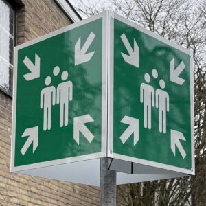 Verzamelplaats bord 4-zijdig vanaf € 199,95