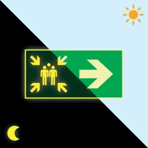 Verzamelplaats verwijzing NALICHTEND